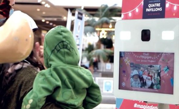 Animation borne Pixee pour 4 Pavillons Lormont - Weezio Bornes - Bornes de jeux interactives digitales