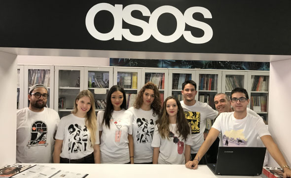 Borne Screeny pour Asos - Weezio Bornes - Bornes de jeux interactives digitales