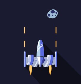 Space shooter - Applications Weezio - Weezio Bornes - Bornes de jeux interactives digitales