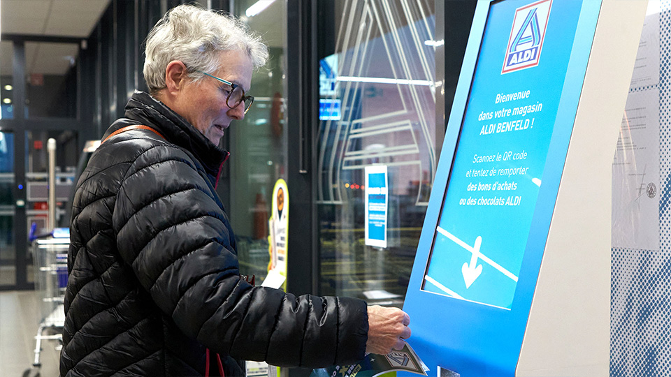 ALDI Benfeld - weezio bornes - borne de jeux interactives