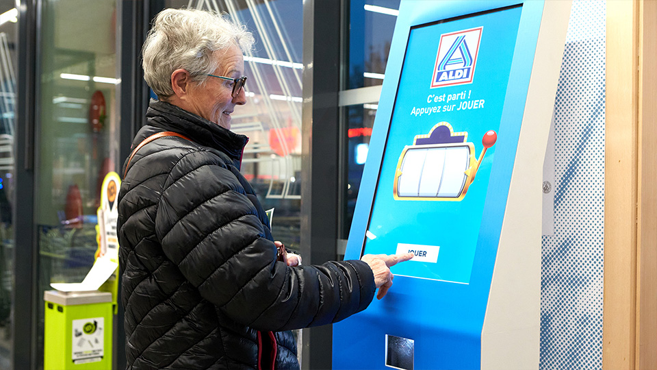 ALDI Benfeld - weezio bornes - borne de jeux interactives