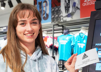 Header - Adidas- weezio bornes - bornes interactives