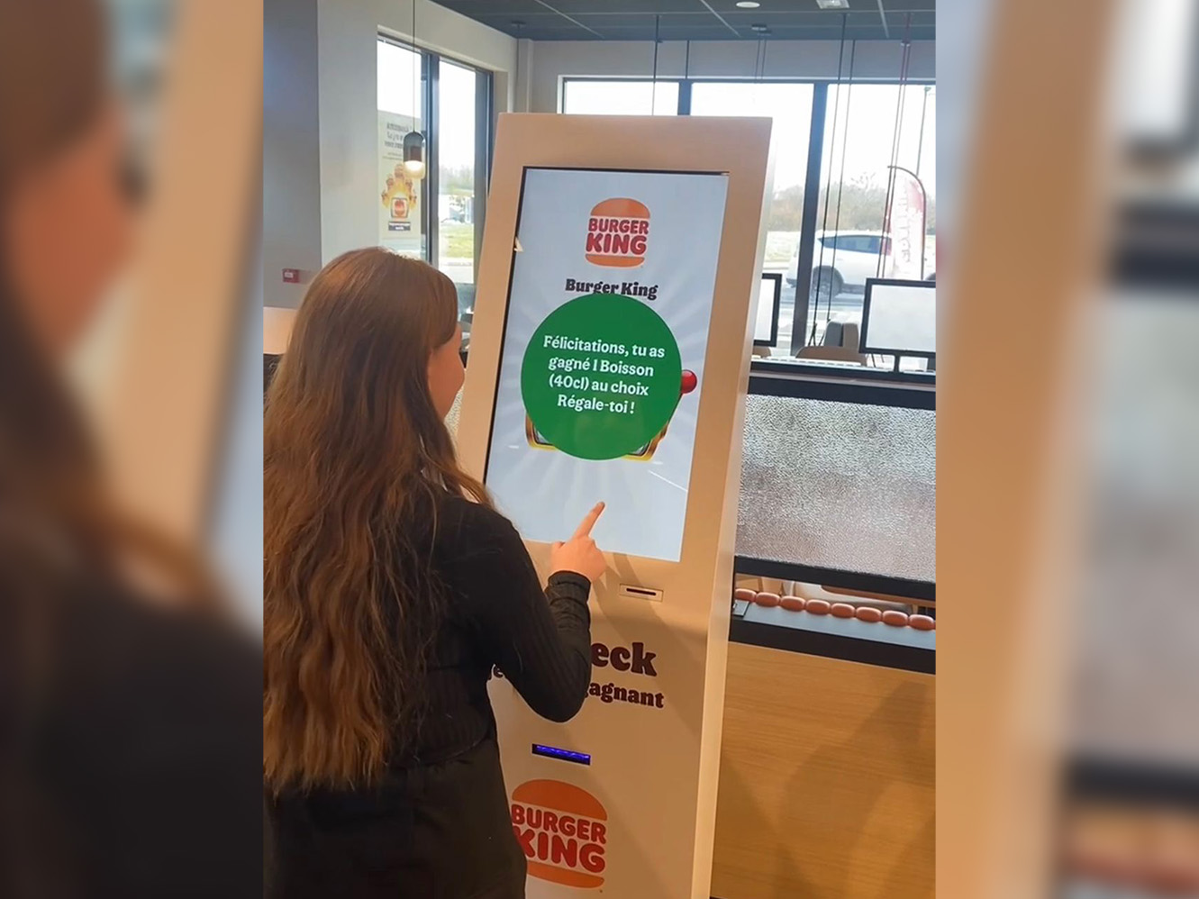 Opération Burger King - weezio bornes - borne de jeux interactives 3