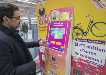 Auchan- weezio bornes - bornes interactives