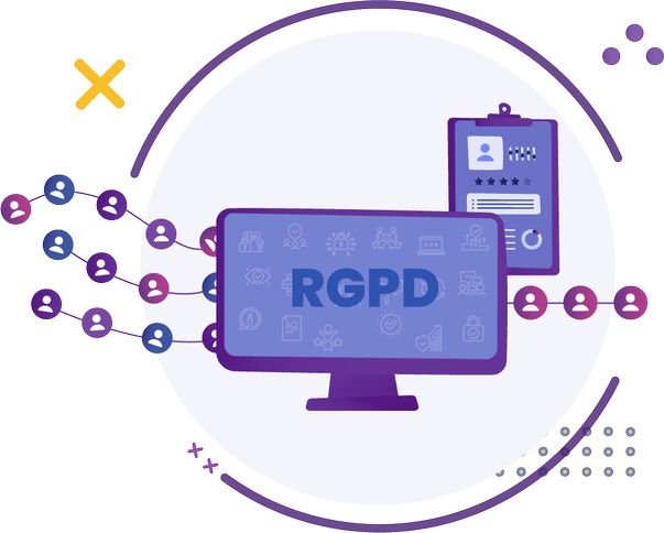 Collecte de leads conforme RGPD avec borne interactive Weezio et gestion des donn&eacute;es clients